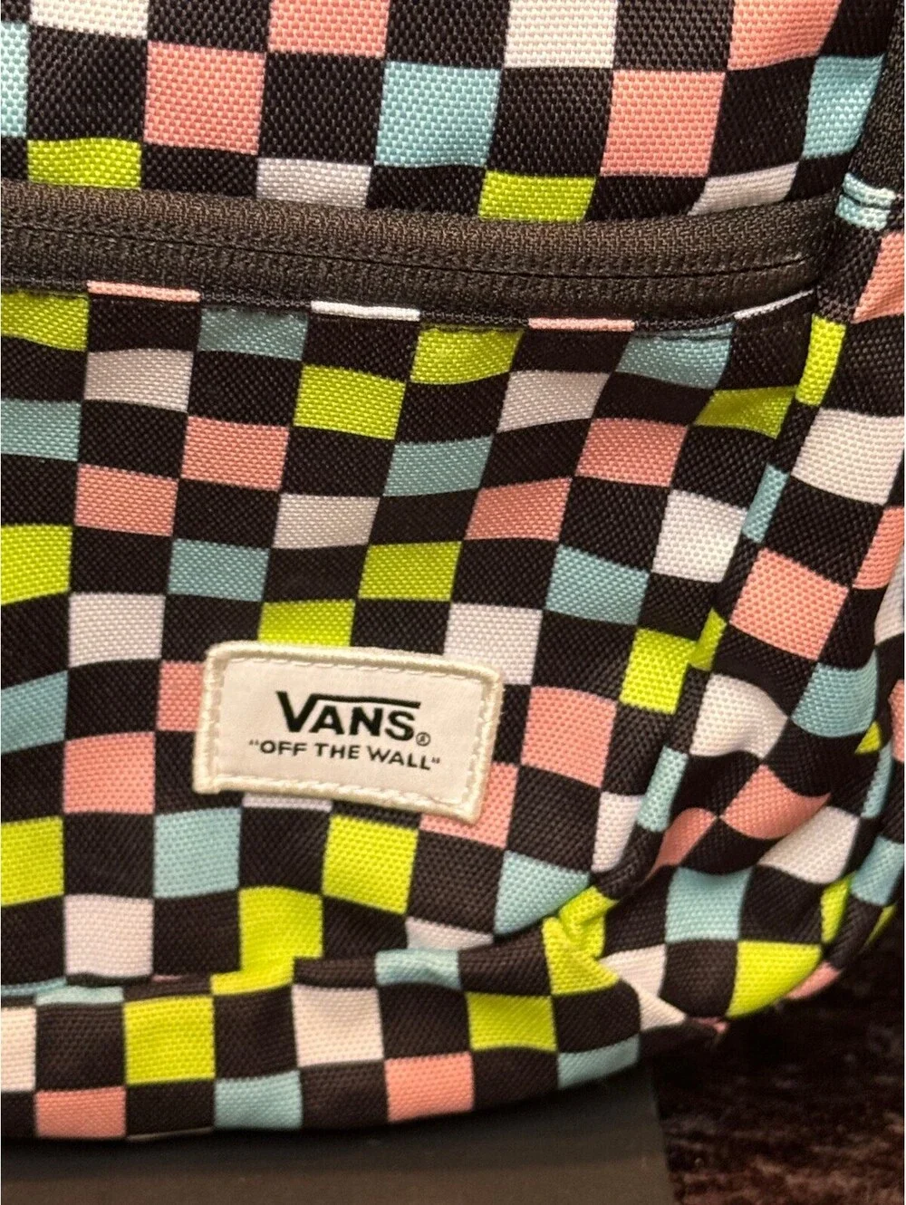 Vans Multicolor Checkerboard Backpack - Picture 2 of 8